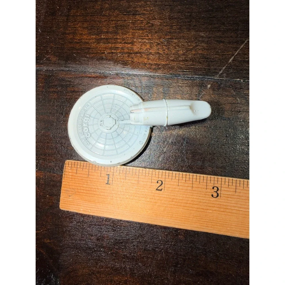 Corgi Star Trek Klingon USS‎ Enterprise Die Cast Starship Toy Name Tag